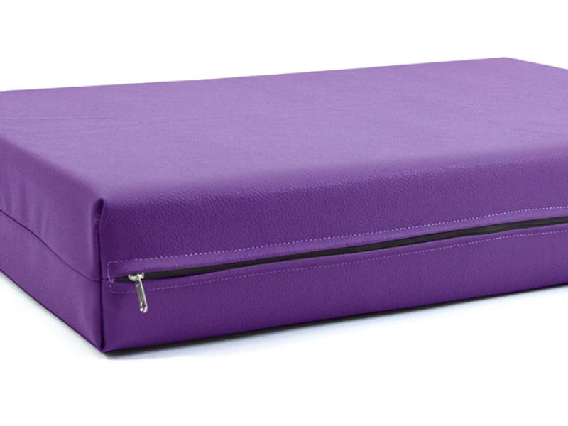 Μαξιλάρι Για Καναπέ / Παλέτα Δερματίνη Odario 28 - Purple Με Φερμουάρ