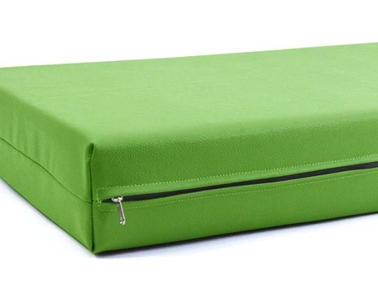 Μαξιλάρι Για Καναπέ / Παλέτα Δερματίνη Odario 29 - Olive Green Με Φερμουάρ - Εικόνα 2 | Mypouf.gr