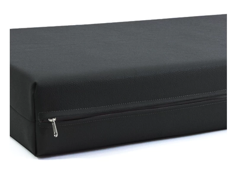 Μαξιλάρι Για Καναπέ / Παλέτα Δερματίνη Odario 5 - Black Με Φερμουάρ