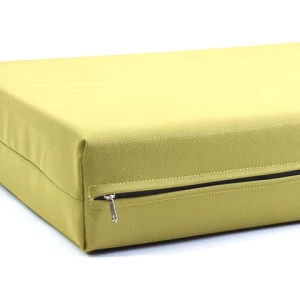 Μαξιλάρι Για Καναπέ / Παλέτα Δερματίνη Odario 6 - Dusty Yellow Με Φερμουάρ