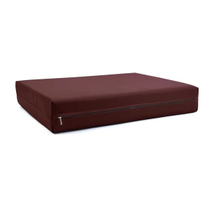 Μαξιλάρι Για Καναπέ / Παλέτα Δερματίνη Odario 9 - Burgundy Red Με Φερμουάρ