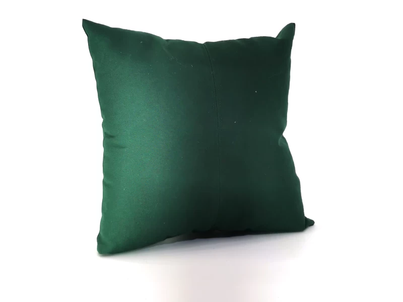 Μαξιλάρι καναπέ 80% Βαμβάκι + 20% Polyester κυπαρισσί με γέμιση comforel 35 x 35 (Σειρά λονέτα)