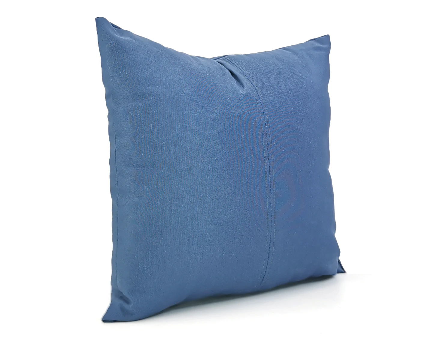 Μαξιλάρι καναπέ 80% Βαμβάκι + 20% Polyester Μπλε denim με γέμιση comforel 35 x 35 (Σειρά λονέτα) | Mypouf.gr