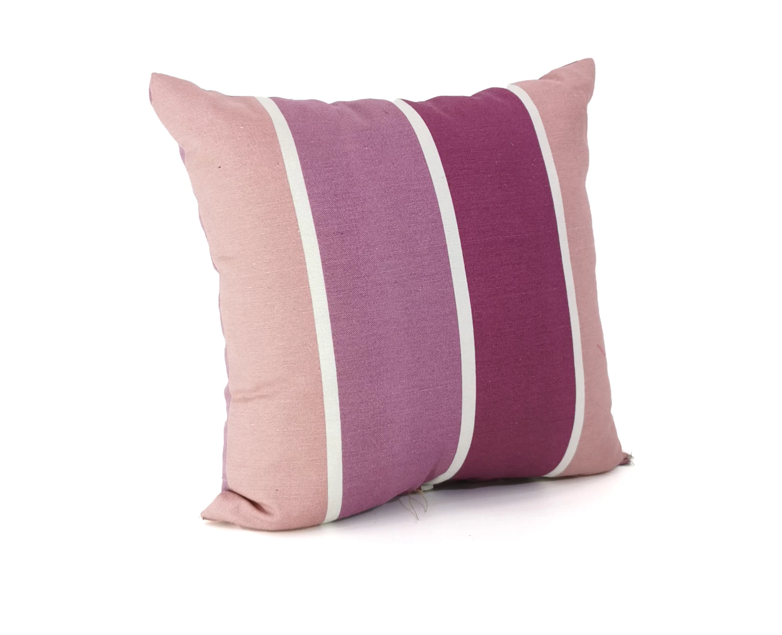 Μαξιλάρι καναπέ 80% Βαμβάκι + 20% Polyester ρίγες μωβ - λιλά με γέμιση comforel 30 x 30 (Σειρά λονέτα) | Mypouf.gr Μαξιλάρι καναπέ 80% Βαμβάκι + 20% Polyester ρίγες μωβ - λιλά με γέμιση comforel 30 x 30 (Σειρά λονέτα) | Mypouf.gr