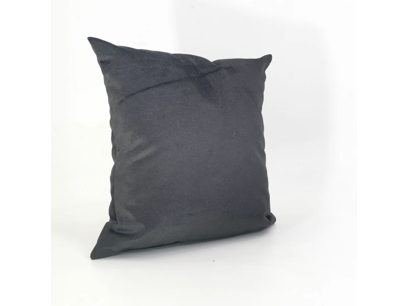 Μαξιλάρι καναπέ Velure μαύρο με γέμιση comforel 35 x 35 (Σειρά Texas) Μαξιλάρι καναπέ Velure μαύρο με γέμιση comforel 35 x 35 (Σειρά Texas)