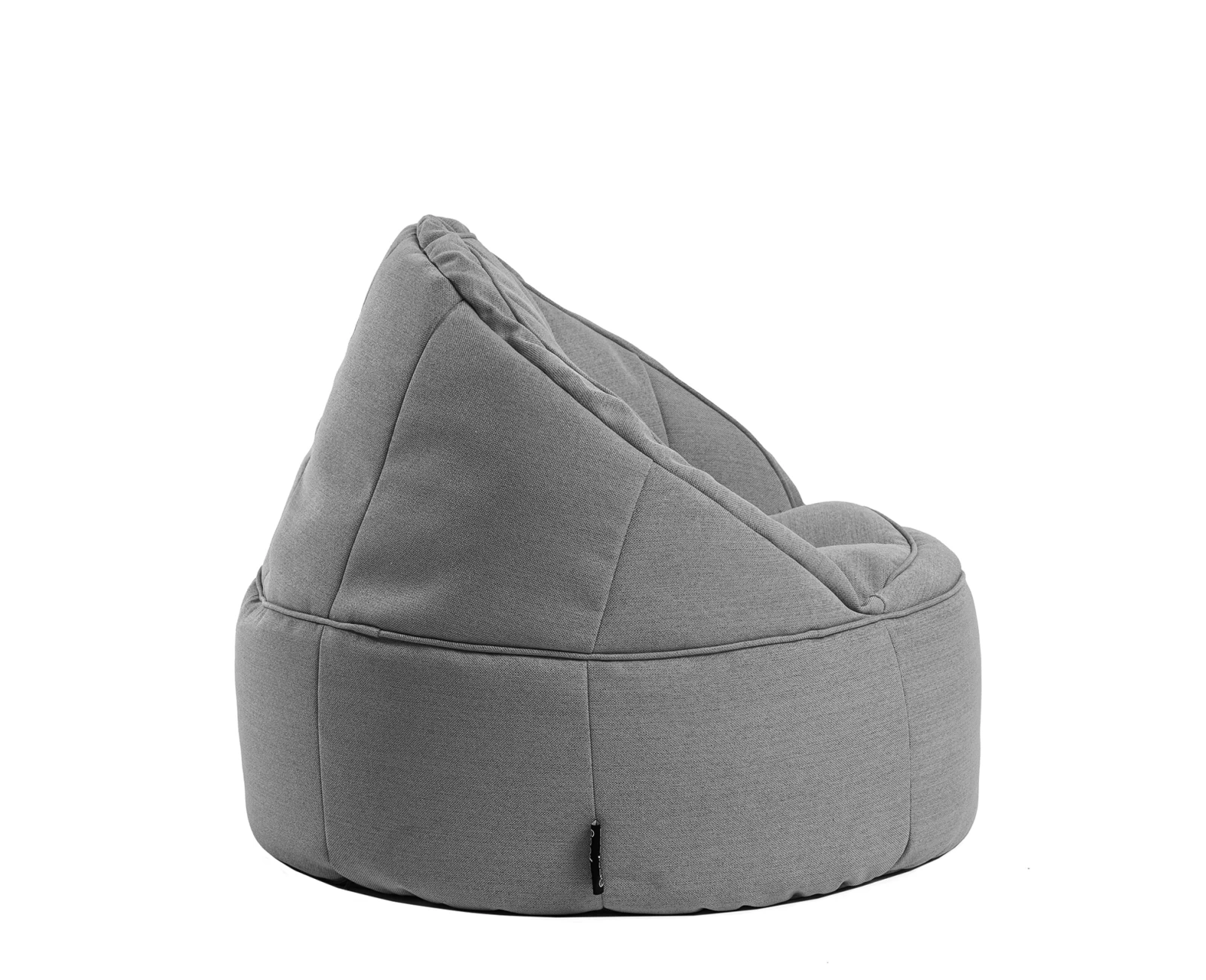Πουφ Πολυθρόνα LINDE Γκρι Ύφασμα 70x75cm | Mypouf.gr
