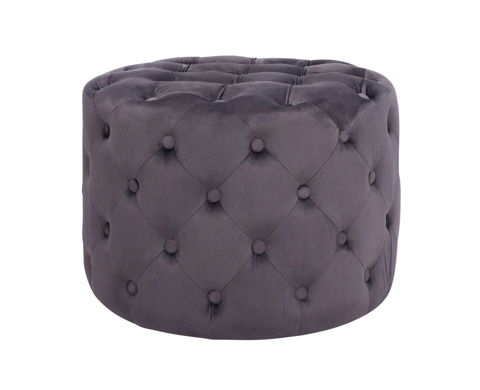ΣΚΑΜΠΟ KASSIE ΓΚΡΙ ΒΕΛΟΥΔΟ ΤΥΠΟΥ CHESTERFIELD HM8406.01 Φ60x43Υ εκ. | Mypouf.gr ΣΚΑΜΠΟ KASSIE ΓΚΡΙ ΒΕΛΟΥΔΟ ΤΥΠΟΥ CHESTERFIELD HM8406.01 Φ60x43Υ εκ. | Mypouf.gr