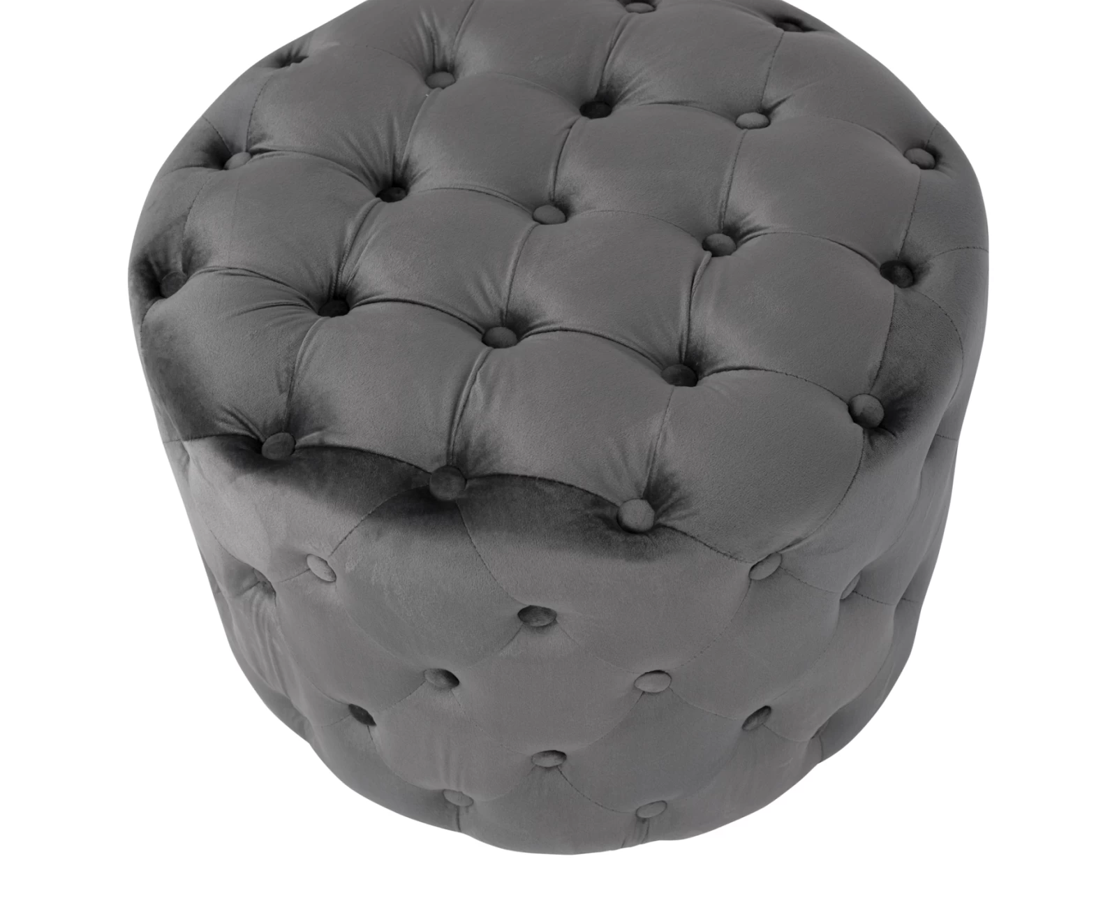 ΣΚΑΜΠΟ KASSIE ΓΚΡΙ ΒΕΛΟΥΔΟ ΤΥΠΟΥ CHESTERFIELD HM8406.01 Φ60x43Υ εκ. | Mypouf.gr ΣΚΑΜΠΟ KASSIE ΓΚΡΙ ΒΕΛΟΥΔΟ ΤΥΠΟΥ CHESTERFIELD HM8406.01 Φ60x43Υ εκ. | Mypouf.gr
