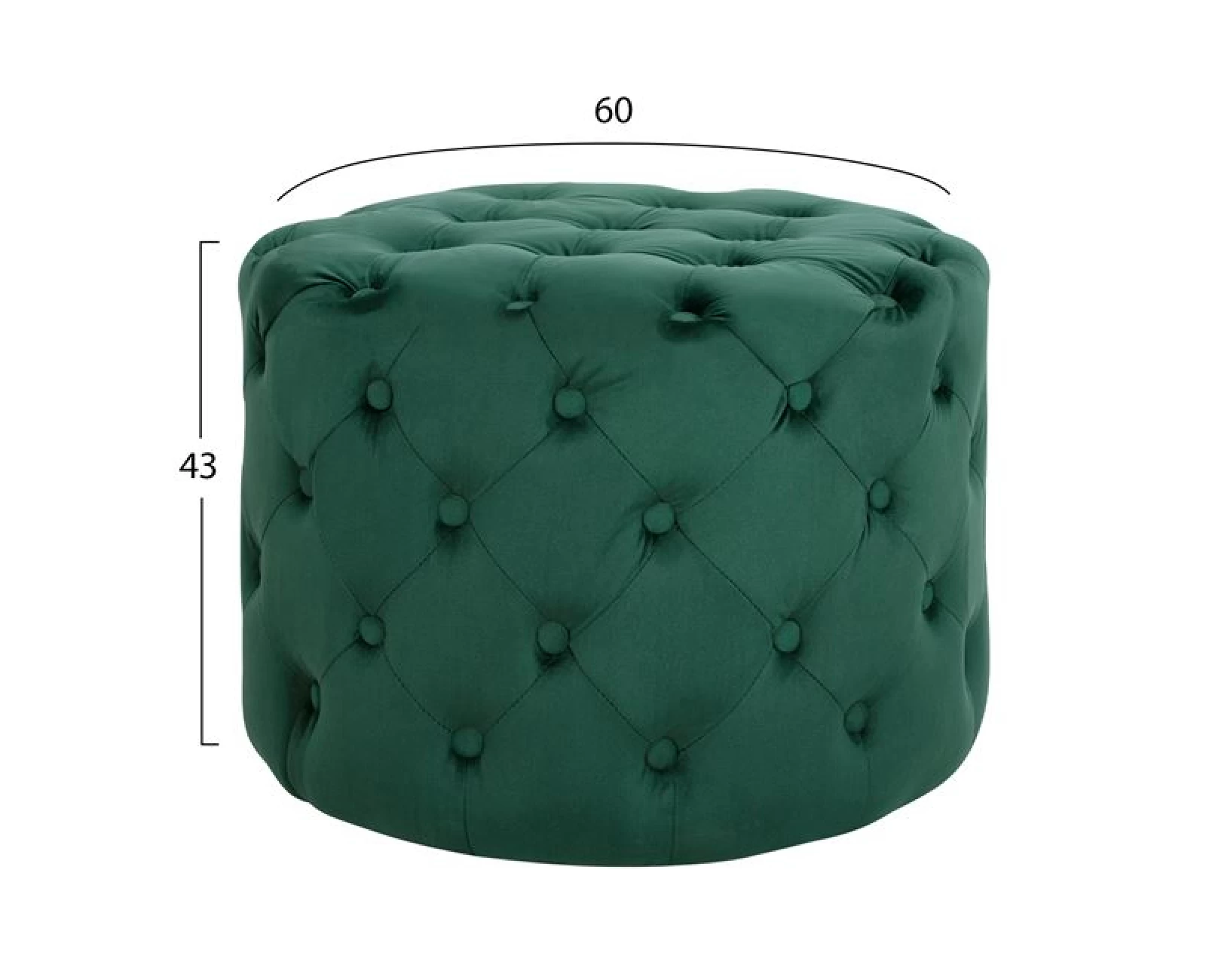 ΣΚΑΜΠΟ KASSIE ΚΥΠΑΡΙΣΣΙ ΒΕΛΟΥΔΟ ΤΥΠΟΥ CHESTERFIELD HM8406.03 Φ60x43Υ εκ. | Mypouf.gr ΣΚΑΜΠΟ KASSIE ΚΥΠΑΡΙΣΣΙ ΒΕΛΟΥΔΟ ΤΥΠΟΥ CHESTERFIELD HM8406.03 Φ60x43Υ εκ. | Mypouf.gr