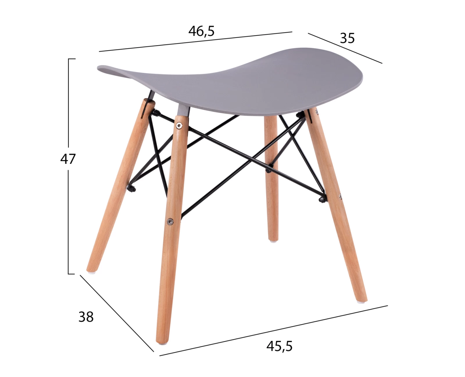 ΣΚΑΜΠΩ ΞΥΛΙΝΑ ΠΟΔΙΑ ΤΟΝΙΑ HM0109.10 ΓΚΡΙ | Mypouf.gr ΣΚΑΜΠΩ ΞΥΛΙΝΑ ΠΟΔΙΑ ΤΟΝΙΑ HM0109.10 ΓΚΡΙ | Mypouf.gr