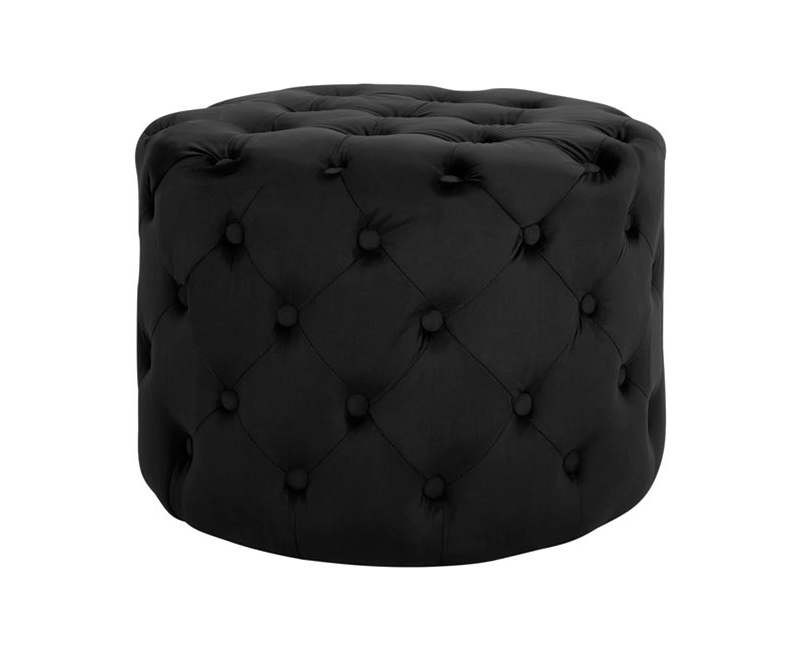 ΣΚΑΜΠΟ KASSIE ΜΑΥΡΟ ΒΕΛΟΥΔΟ ΤΥΠΟΥ CHESTERFIELD HM8406.04 Φ60x43Υ εκ. | Mypouf.gr ΣΚΑΜΠΟ KASSIE ΜΑΥΡΟ ΒΕΛΟΥΔΟ ΤΥΠΟΥ CHESTERFIELD HM8406.04 Φ60x43Υ εκ. | Mypouf.gr