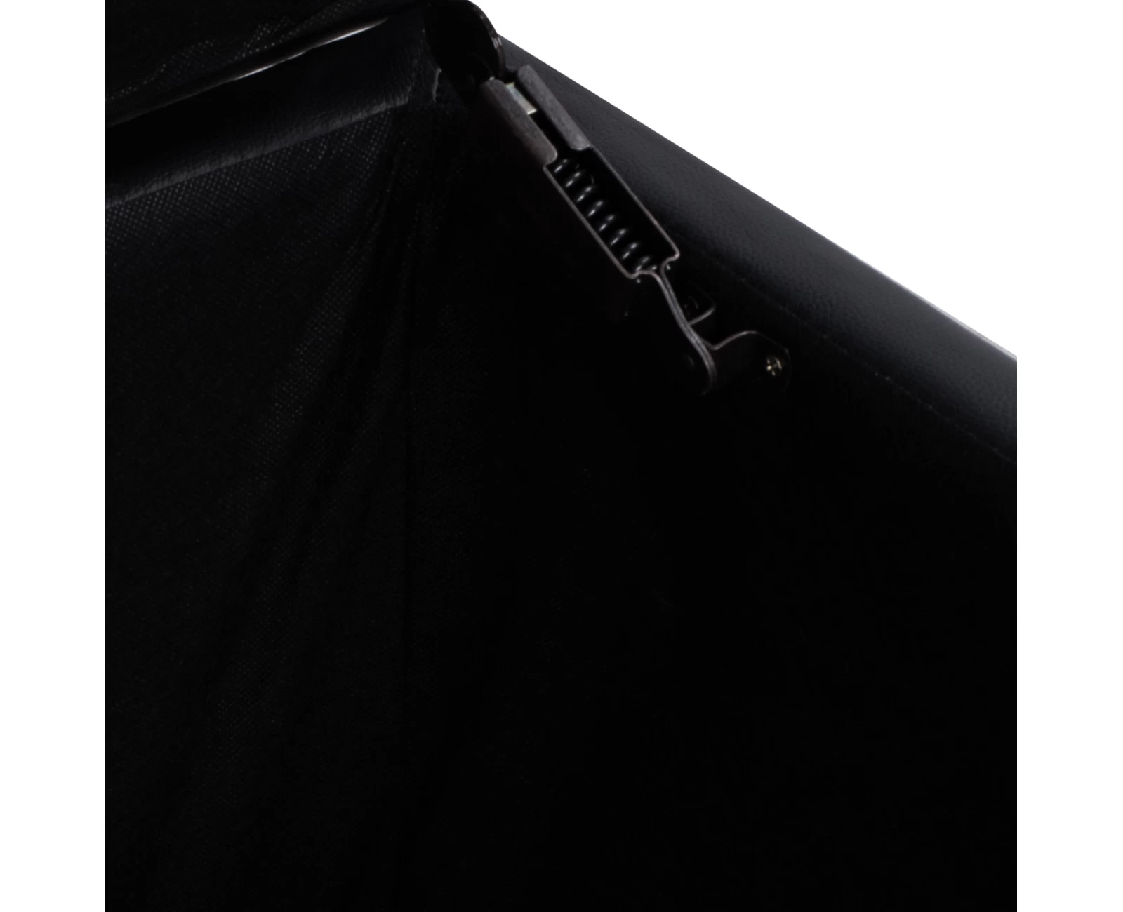 ΣΚΑΜΠΟ PU ΜΕ ΑΠΟΘΗΚΕΥΤΙΚΟ ΧΩΡΟ TRISCUBE ΜΑΥΡΟ HM223.01 121x51.5x50Υ εκ. | Mypouf.gr