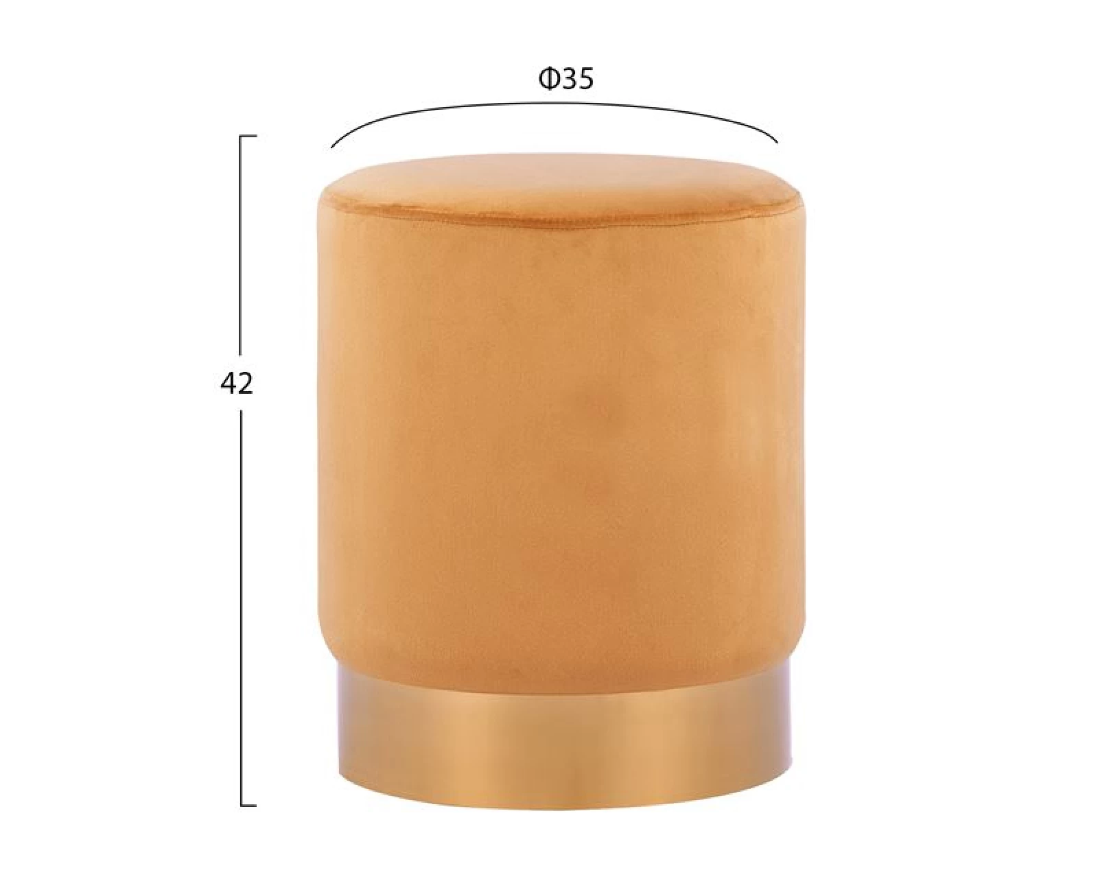 ΣΚΑΜΠΟ LEVY HM8408.09 ΑΠΟ ΧΡΥΣΟ ΒΕΛΟΥΔΟ Φ35x42Υ εκ. | Mypouf.gr ΣΚΑΜΠΟ LEVY HM8408.09 ΑΠΟ ΧΡΥΣΟ ΒΕΛΟΥΔΟ Φ35x42Υ εκ. | Mypouf.gr
