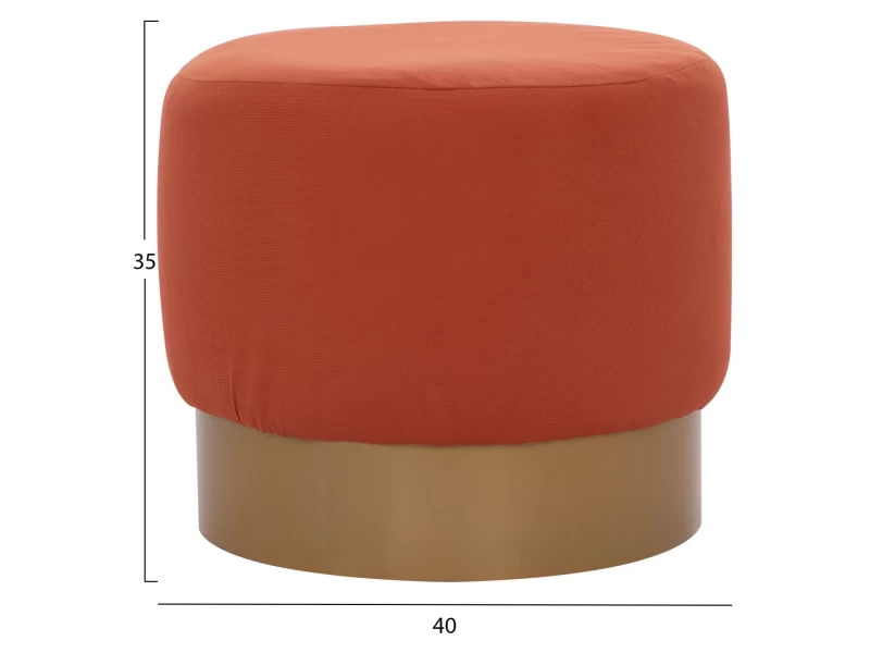 ΣΚΑΜΠΟ VINDE HM9260.02 ΚΟΡΑΛΙ ΜΕ ΧΡΥΣΗ ΒΑΣΗ Φ40x35 εκ.