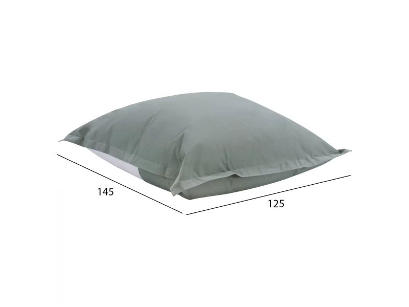 ΠΟΥΦ BLOOM ΜΑΞΙΛΑΡΑ ΘΑΛΑΣΣΗΣ HM5113.20 ΓΚΡΙ 125x145 εκ.