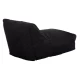ΠΟΥΦ BLOOM ΑΔΙΑΒΡΟΧΟ HM5111.14 ΜΑΥΡΟ ΜΕ UV PROTECTION  106x70x61Υ εκ. | Mypouf.gr