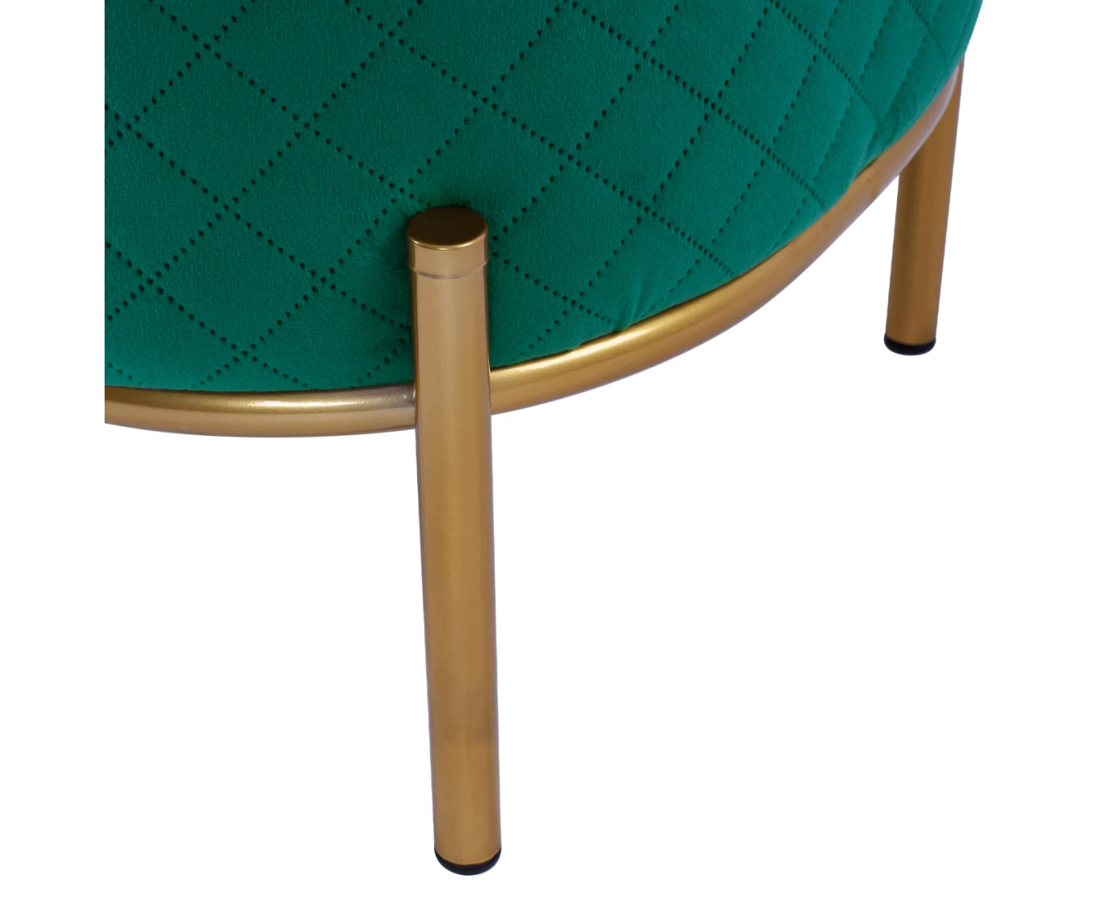 ΣΚΑΜΠΟ SINTA HM8638.03 ΑΠΟ ΚΥΠΑΡΙΣΣΙ ΒΕΛΟΥΔΟ ΜΕ ΧΡΥΣΗ ΒΑΣΗ 42x42x38Υ εκ. | Mypouf.gr