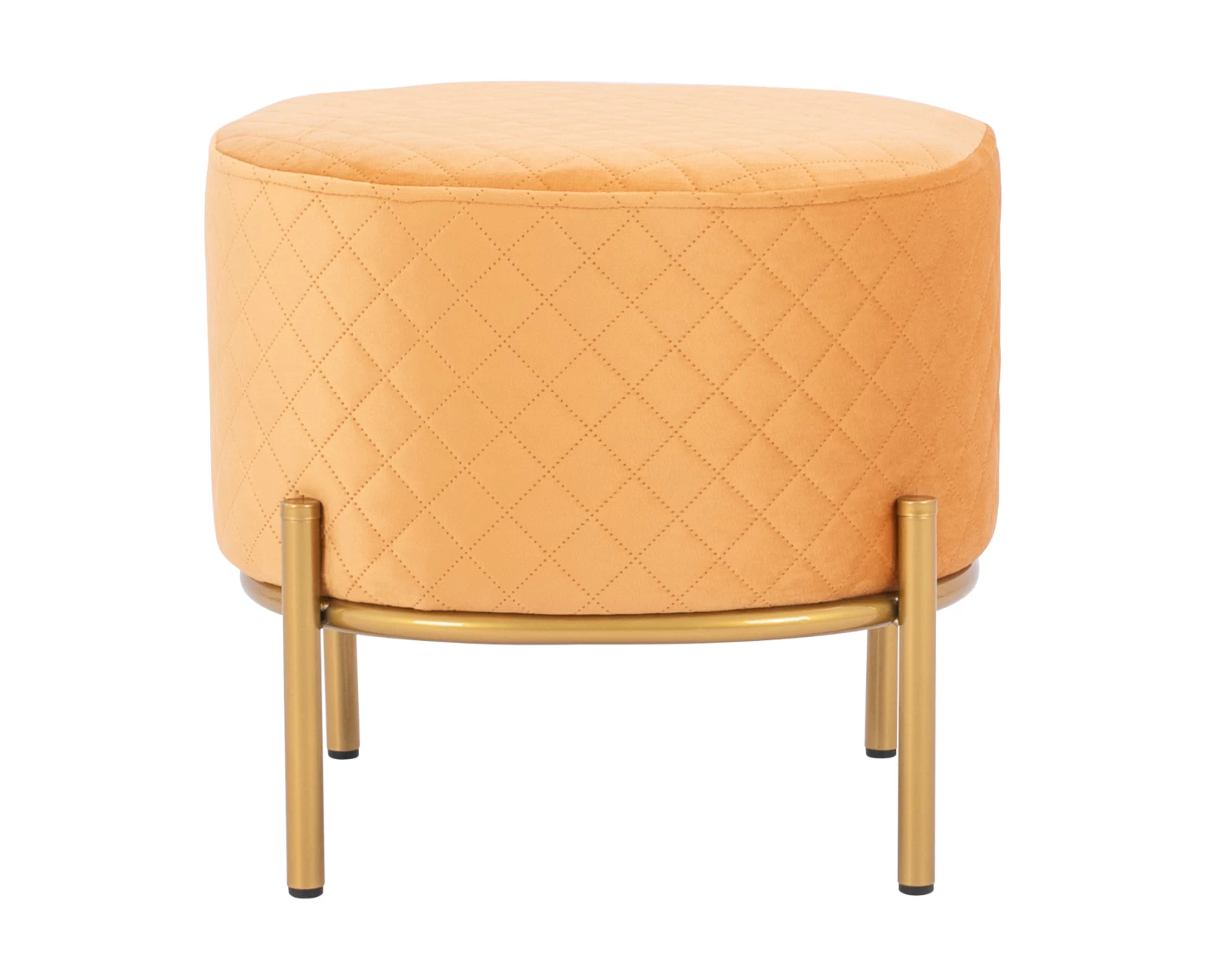 ΣΚΑΜΠΟ SINTA HM8638.09 ΑΠΟ ΧΡΥΣΟ ΒΕΛΟΥΔΟ ΜΕ ΧΡΥΣΗ ΒΑΣΗ 42x42x38Υ εκ. | Mypouf.gr