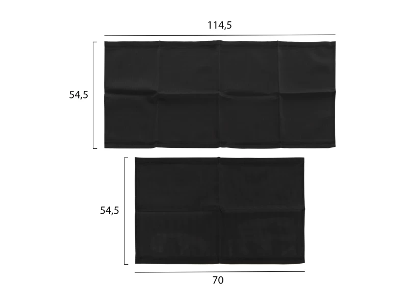 ΠΑΝΙ TEXTILENE ΑΝΤΑΛΛΑΚΤΙΚΟ ΞΑΠΛΩΣΤΡΑΣ MILOS-CRETA ΜΑΥΡΟ HM5887.01