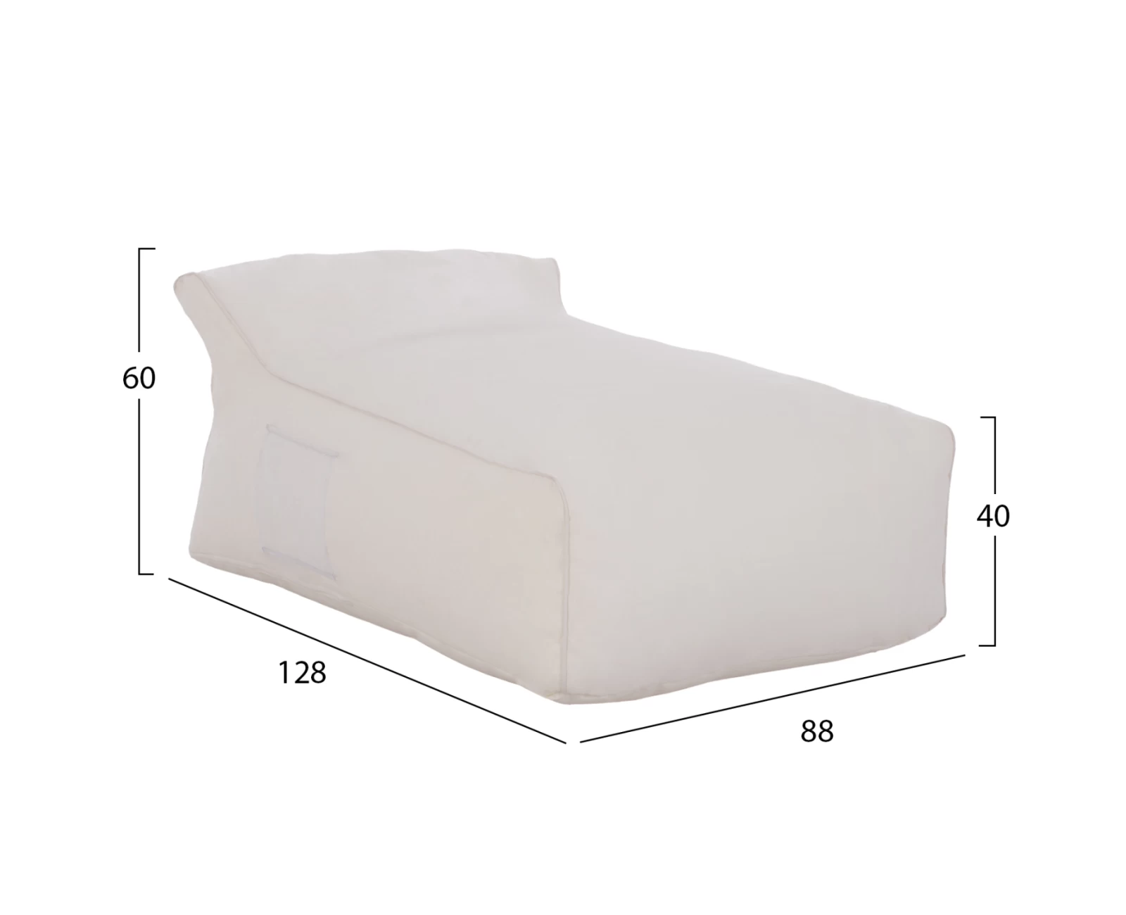 ΠΟΥΦ ZAFER HM5772.11 ΜΕ TEXTILENE 600gr/m2 2X1 ΛΕΥΚΟ 88x128x60Υεκ | Mypouf.gr ΠΟΥΦ ZAFER HM5772.11 ΜΕ TEXTILENE 600gr/m2 2X1 ΛΕΥΚΟ 88x128x60Υεκ | Mypouf.gr