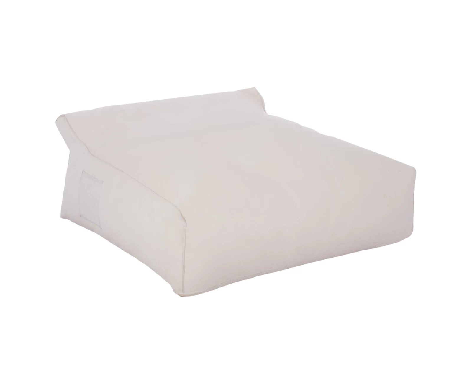 ΠΟΥΦ YAMIN 2ΑΤΟΜΩΝ ΜΕ TEXTILENE 600gr/m2 2X1 ΛΕΥΚΟ HM5773.11 140x140x40-60Υεκ. | Mypouf.gr