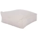 ΠΟΥΦ YAMIN 2ΑΤΟΜΩΝ ΜΕ TEXTILENE 600gr/m2 2X1 ΛΕΥΚΟ HM5773.11 140x140x40-60Υεκ. | Mypouf.gr