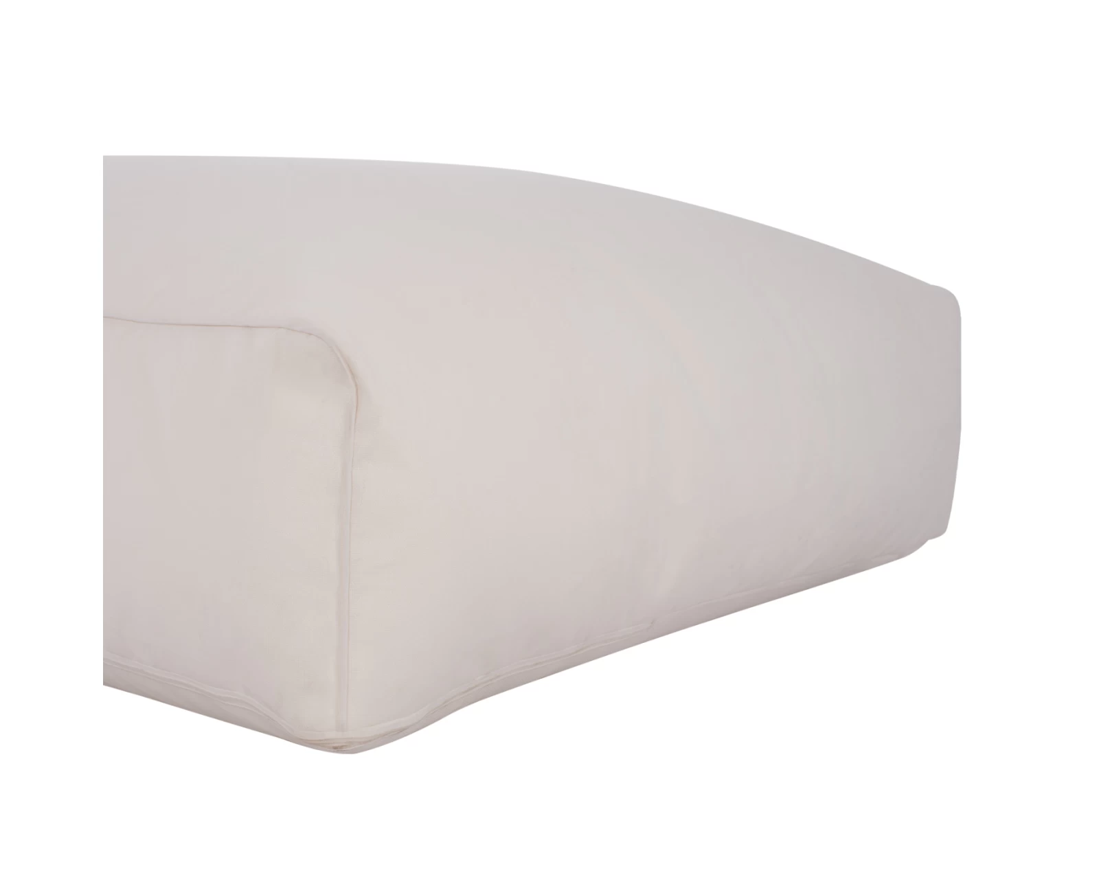 ΠΟΥΦ YAMIN 2ΑΤΟΜΩΝ ΜΕ TEXTILENE 600gr/m2 2X1 ΛΕΥΚΟ HM5773.11 140x140x40-60Υεκ. | Mypouf.gr