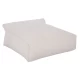 ΠΟΥΦ YAMIN 2ΑΤΟΜΩΝ ΜΕ TEXTILENE 600gr/m2 2X1 ΛΕΥΚΟ HM5773.11 140x140x40-60Υεκ. | Mypouf.gr