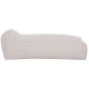 ΠΟΥΦ ΞΑΠΛΩΣΤΡΑ WADELIN HM5774.11 ΜΕ TEXTILINE ΛΕΥΚΟ 190x80x40-60Υ εκ. | Mypouf.gr