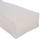 ΠΟΥΦ ΞΑΠΛΩΣΤΡΑ WADELIN HM5774.11 ΜΕ TEXTILINE ΛΕΥΚΟ 190x80x40-60Υ εκ. | Mypouf.gr