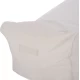 ΠΟΥΦ ΞΑΠΛΩΣΤΡΑ WADELIN HM5774.11 ΜΕ TEXTILINE ΛΕΥΚΟ 190x80x40-60Υ εκ. | Mypouf.gr