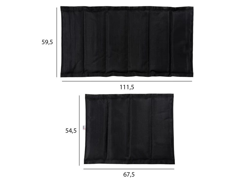 ΠΑΝΙ TEXTILENE ΑΝΤΑΛΛΑΚΤΙΚΟ ΞΑΠΛΩΣΤΡΑΣ MILOS-CRETA ΜΑΥΡΟ HM6064.01