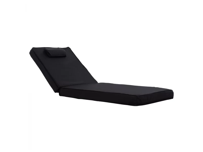 ΜΑΞΙΛΑΡΙ ΞΑΠΛΩΣΤΡΑΣ TEXTILENE 600gr/m2 2X1 SIFNOΜΑΥΡΟ HM11237.05T 194x70x11 εκ.