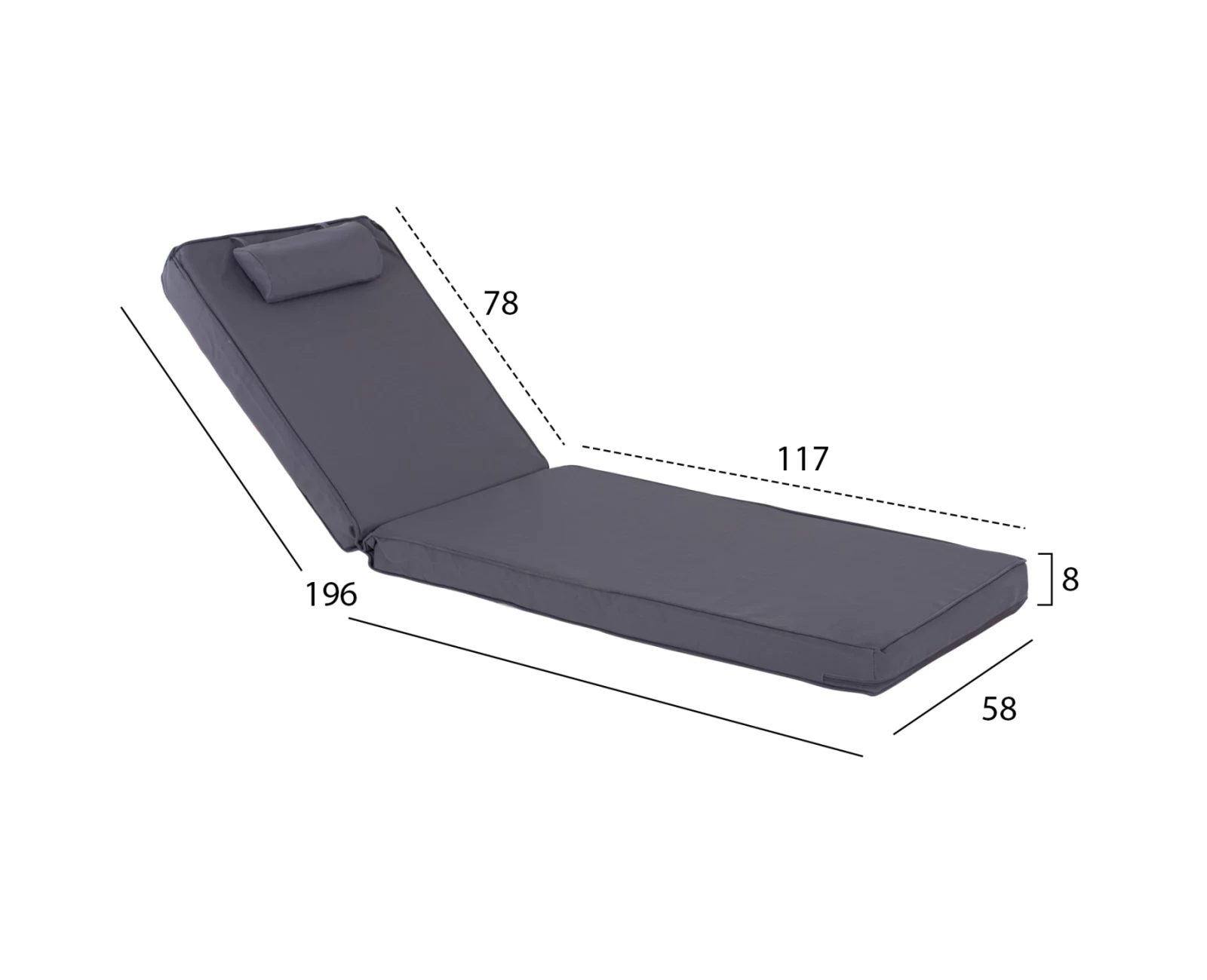 ΜΑΞΙΛΑΡΙ ΞΑΠΛΩΣΤΡΑΣ TEXTILENE 600gr SIFNOS ΓΚΡΙ HM11236.30T 196(117+1+78)x58x9εκ. | Mypouf.gr ΜΑΞΙΛΑΡΙ ΞΑΠΛΩΣΤΡΑΣ TEXTILENE 600gr SIFNOS ΓΚΡΙ HM11236.30T 196(117+1+78)x58x9εκ. | Mypouf.gr