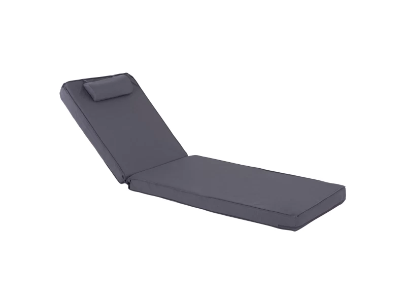 ΜΑΞΙΛΑΡΙ ΞΑΠΛΩΣΤΡΑΣ TEXTILENE 600gr SIFNOS ΓΚΡΙ HM11236.30T 196(117+1+78)x58x9εκ.