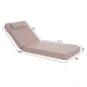 ΜΑΞΙΛΑΡΙ ΞΑΠΛΩΣΤΡΑΣ ΑΚΙΝΟ HM21095.01 OLEFIN ΜΠΕΖ ΜΕ FOAM 190x70x10Υεκ | Mypouf.gr
