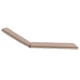 ΜΑΞΙΛΑΡΙ ΞΑΠΛΩΣΤΡΑΣ TEXTILENE 600gr/m2 2X1 SIFNOS ΜΟΚΑ HM11234.04T 196(117+1+78)x58x6 εκ. | Mypouf.gr ΜΑΞΙΛΑΡΙ ΞΑΠΛΩΣΤΡΑΣ TEXTILENE 600gr/m2 2X1 SIFNOS ΜΟΚΑ HM11234.04T 196(117+1+78)x58x6 εκ. | Mypouf.gr