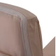 ΜΑΞΙΛΑΡΙ ΞΑΠΛΩΣΤΡΑΣ POLYESTER CHIOS ΜΠΕΖ HM11234.01P 192x58x6 εκ. | Mypouf.gr