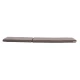 ΜΑΞΙΛΑΡΙ ΞΑΠΛΩΣΤΡΑΣ POLYESTER CHIOS ΓΚΡΙ HM11234.10P 192x58x6 εκ. | Mypouf.gr ΜΑΞΙΛΑΡΙ ΞΑΠΛΩΣΤΡΑΣ POLYESTER CHIOS ΓΚΡΙ HM11234.10P 192x58x6 εκ. | Mypouf.gr