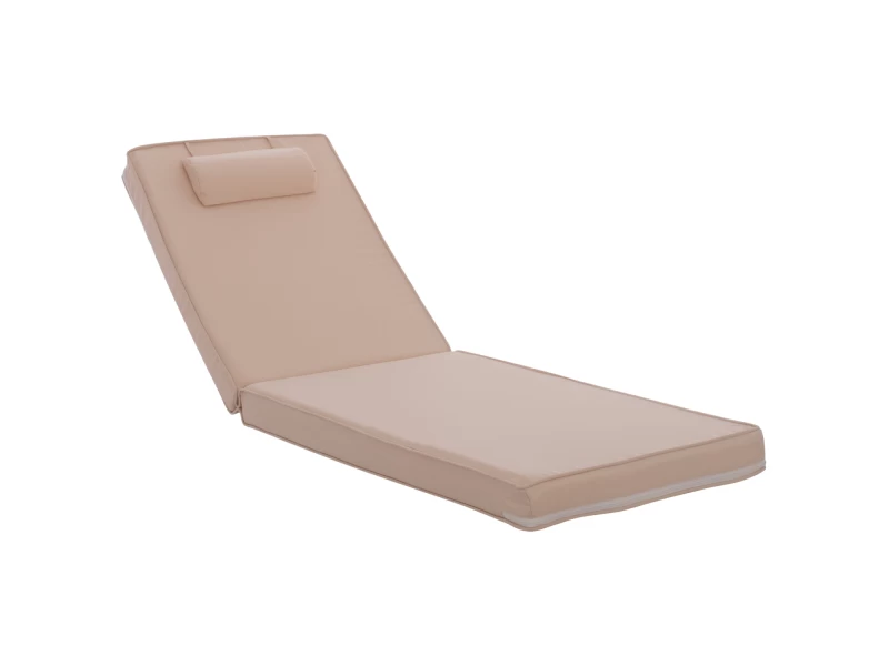 ΜΑΞΙΛΑΡΙ ΞΑΠΛΩΣΤΡΑΣ POLYESTER CHIOS ΜΠΕΖ HM11236.01P 196(117+1+78)x58x9εκ.