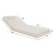 ΜΑΞΙΛΑΡΙ ΞΑΠΛΩΣΤΡΑΣ TEXTILENE 600gr/m2 2X1 SIFNOS ΜΠΕΖ HM11237.60T 194x70x11εκ. | Mypouf.gr ΜΑΞΙΛΑΡΙ ΞΑΠΛΩΣΤΡΑΣ TEXTILENE 600gr/m2 2X1 SIFNOS ΜΠΕΖ HM11237.60T 194x70x11εκ. | Mypouf.gr
