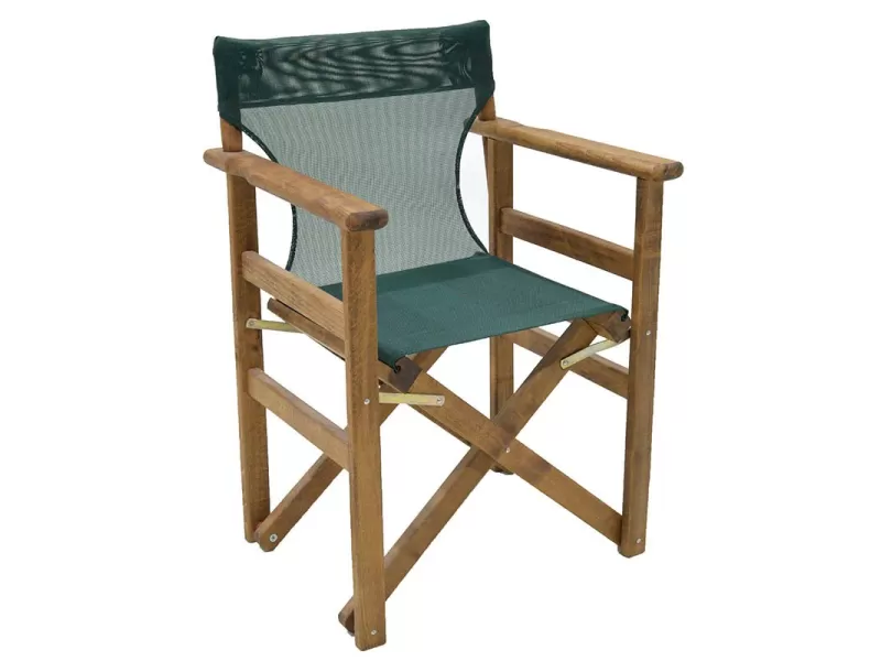 Διάτρητο πανί klikareto επαγγελματικό για πολυθρόνα σκηνοθέτη χρώματος κυπαρισσί 46x53x80