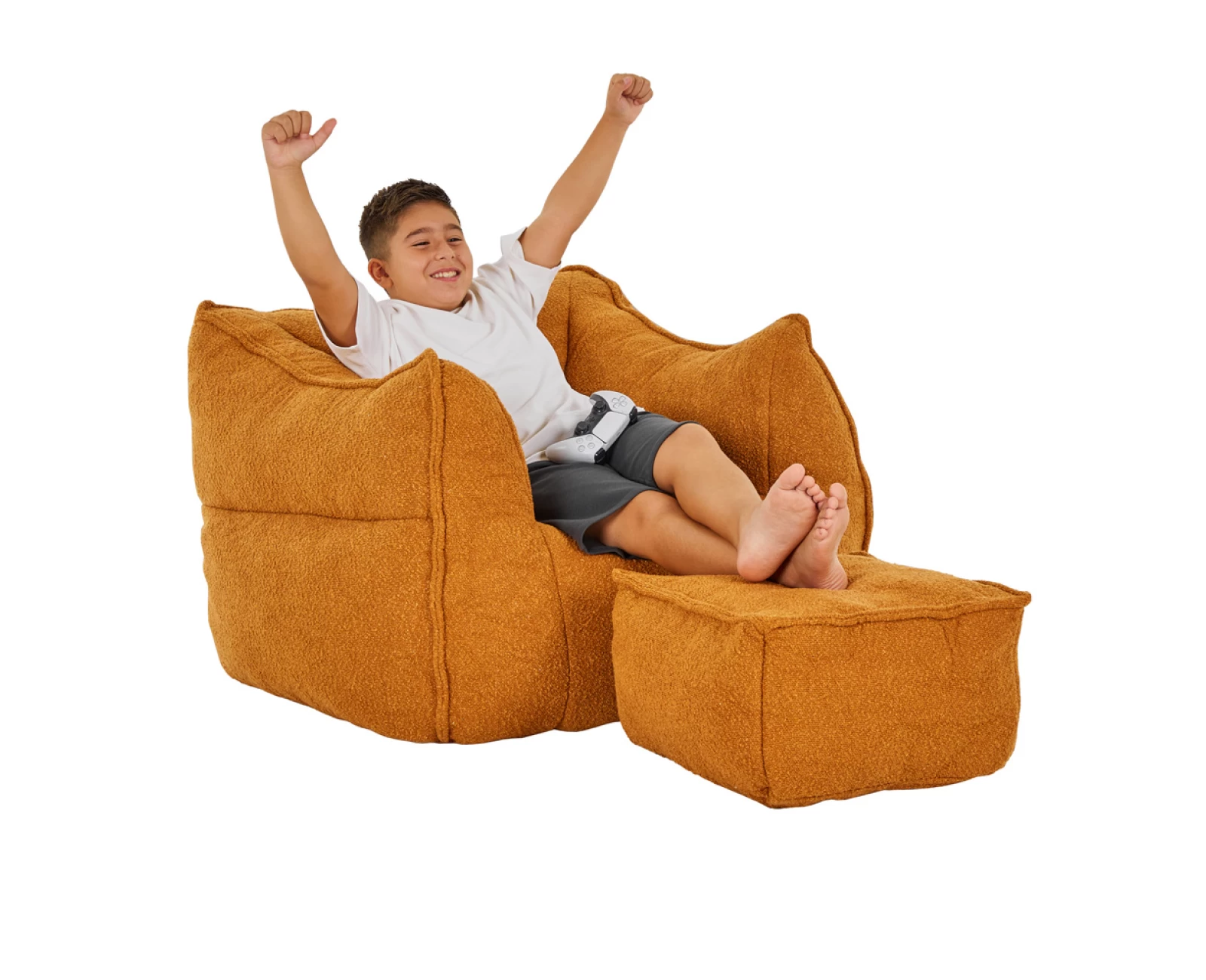 SPONGE ΠΟΛΥΘΡΟΝΑ SET TERRACOTTA 95x102x73cm | Mypouf.gr