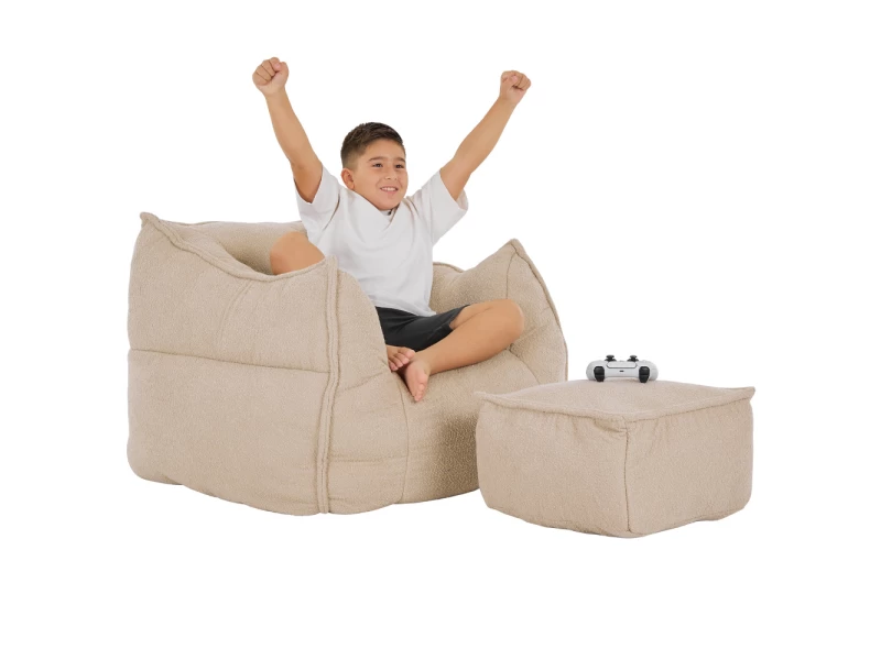 SPONGE ΠΟΛΥΘΡΟΝΑ SET BEIGE 95x102x73cm