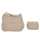 SPONGE ΠΟΛΥΘΡΟΝΑ SET BEIGE 95x102x73cm | Mypouf.gr