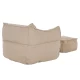 SPONGE ΠΟΛΥΘΡΟΝΑ SET BEIGE 95x102x73cm | Mypouf.gr