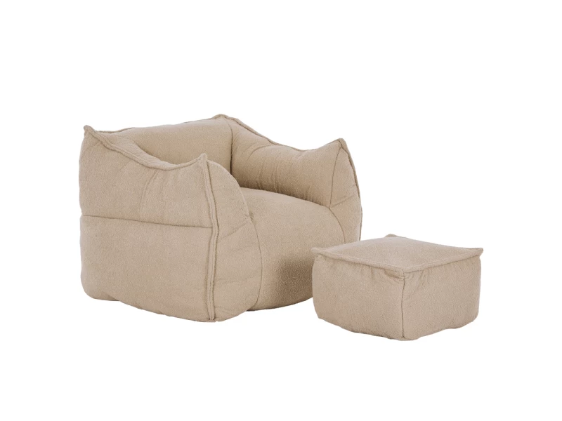 SPONGE ΠΟΛΥΘΡΟΝΑ SET BEIGE 95x102x73cm