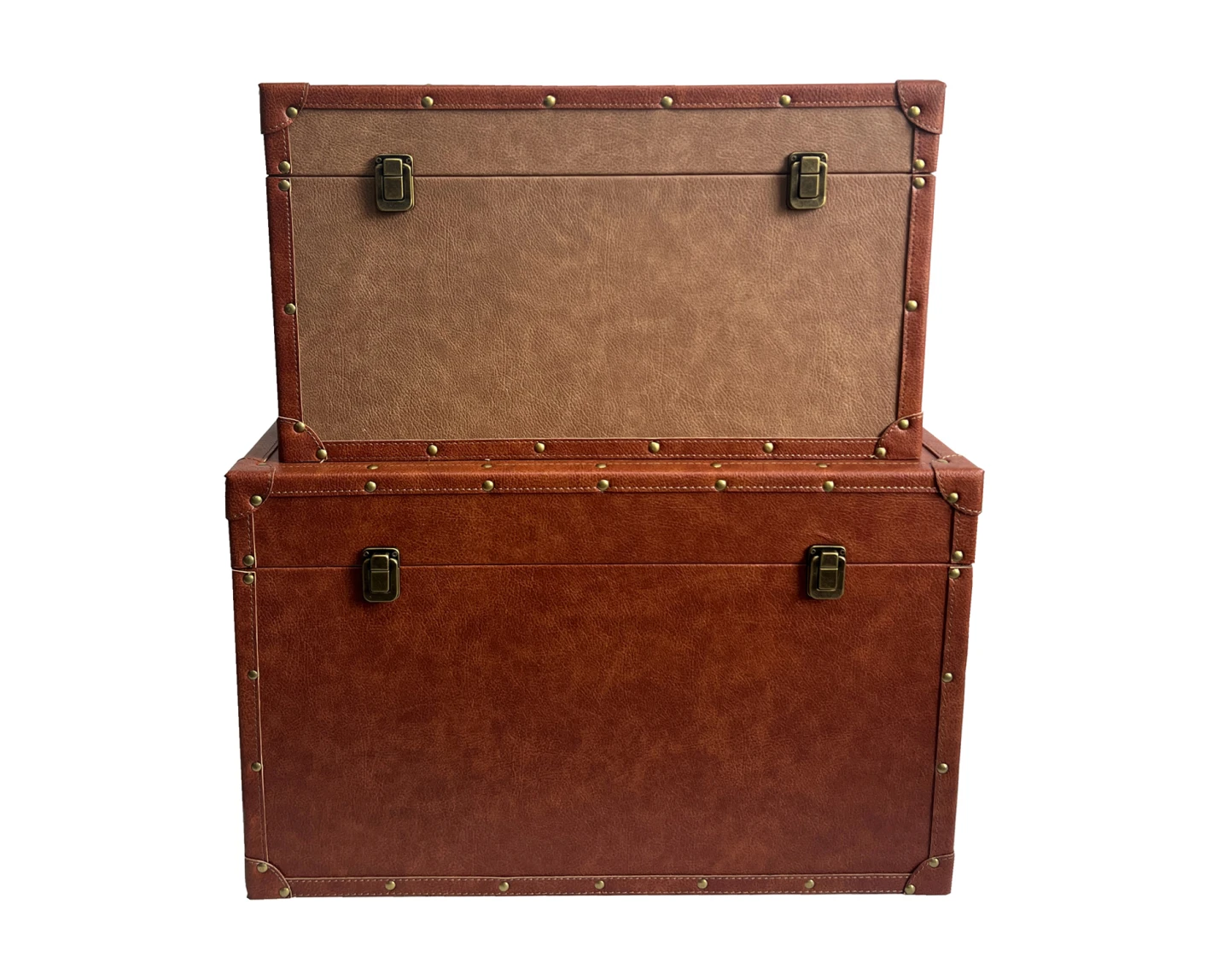 BRYST ΜΠΑΟΥΛΑ SET 2ΤΜΧ COGNAC PURO 64x40x40cm