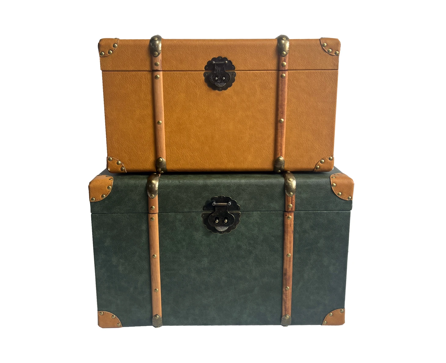 SADAR ΜΠΑΟΥΛΑ SET 2ΤΜΧ ΛΑΔΙ ΜΟΥΣΤΑΡΔΙ 64x40x40cm