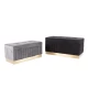 ICTUS ΣΚΑΜΠΟ SET 2ΤΕΜ ΜΑΥΡΟ ΓΚΡΙ 90x42x44 | Mypouf.gr ICTUS ΣΚΑΜΠΟ SET 2ΤΕΜ ΜΑΥΡΟ ΓΚΡΙ 90x42x44 | Mypouf.gr